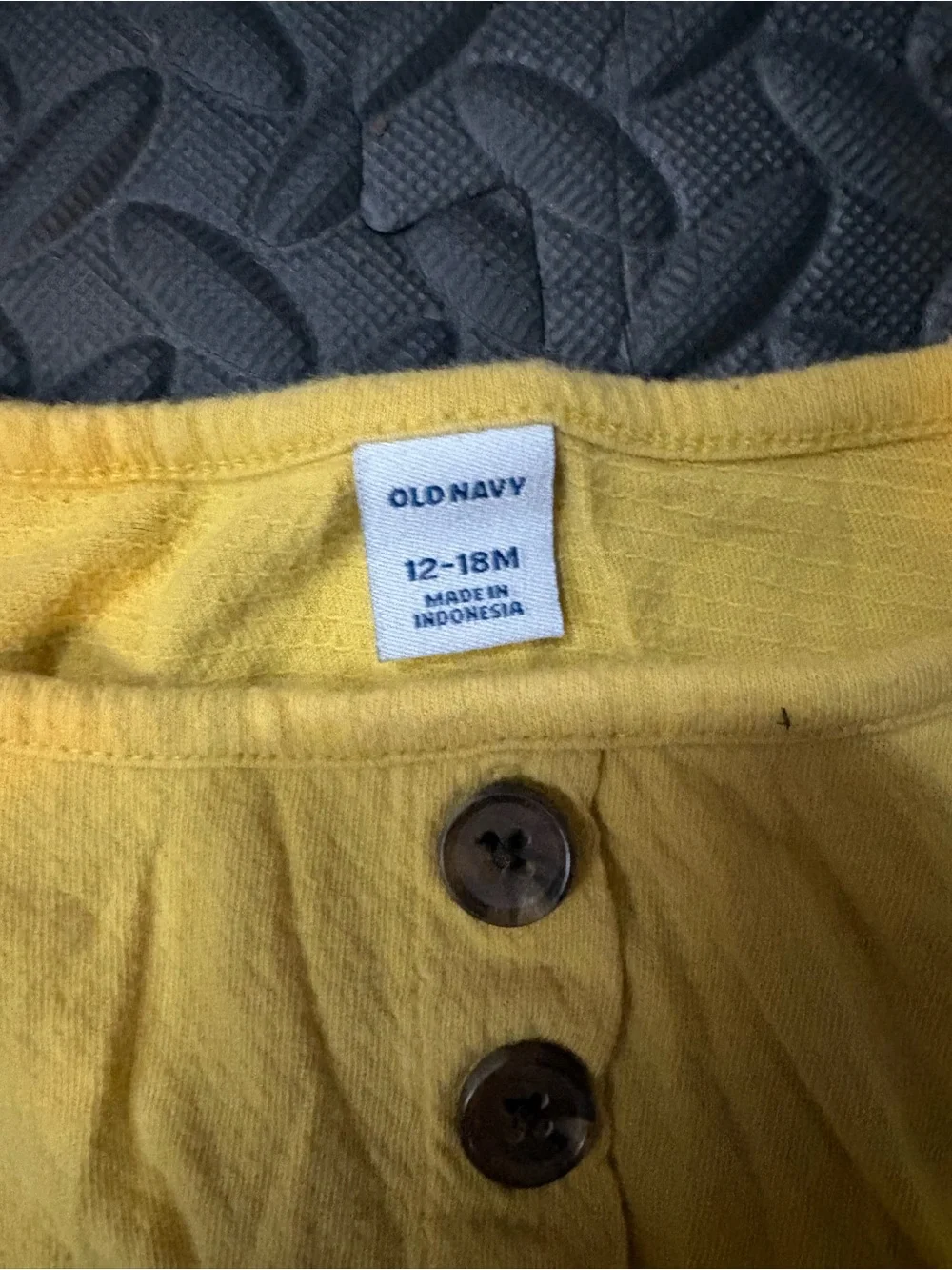Old Navy Sunny Yellow Short-Sleeve Pocket Dress